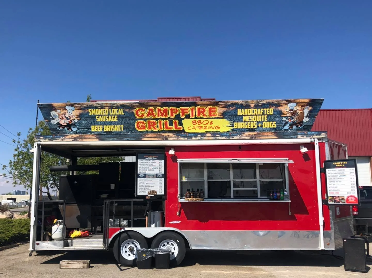 Campfire Grill truck exterior