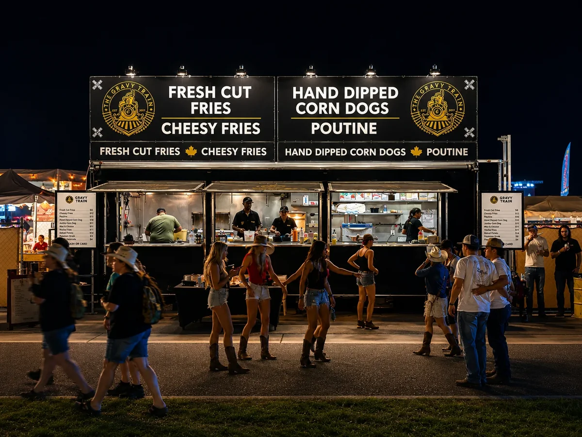 The Gravy Train food truck
