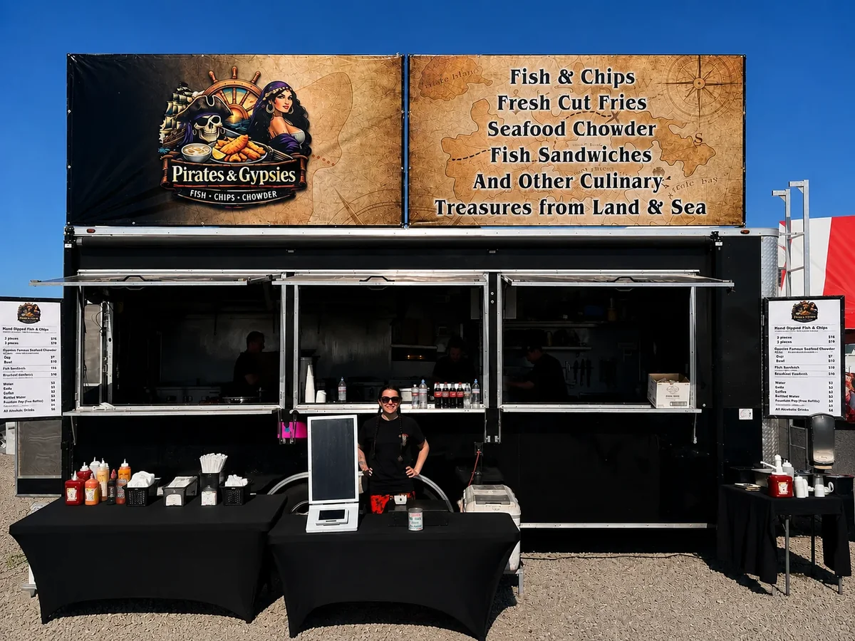 Pirates and Gypsies food truck